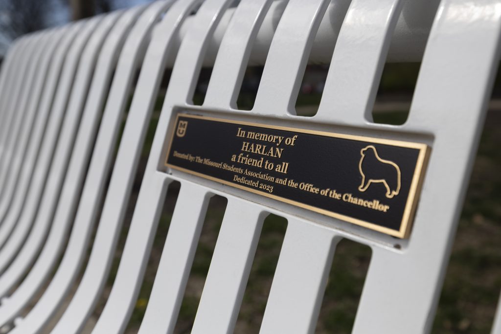 Harlan's Tribute Bench