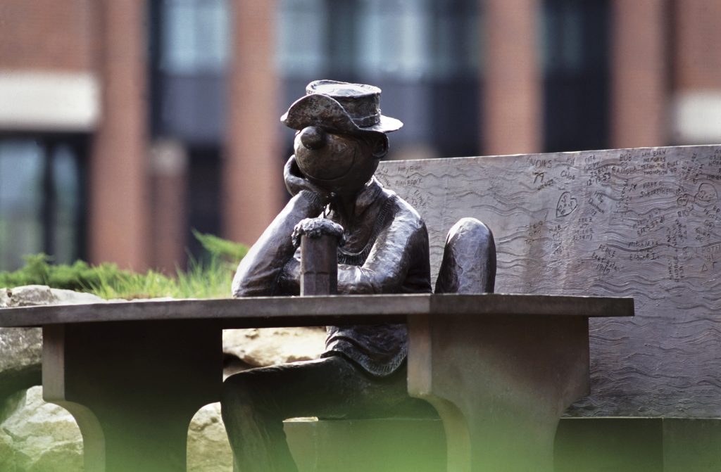 Beetle Bailey Statue