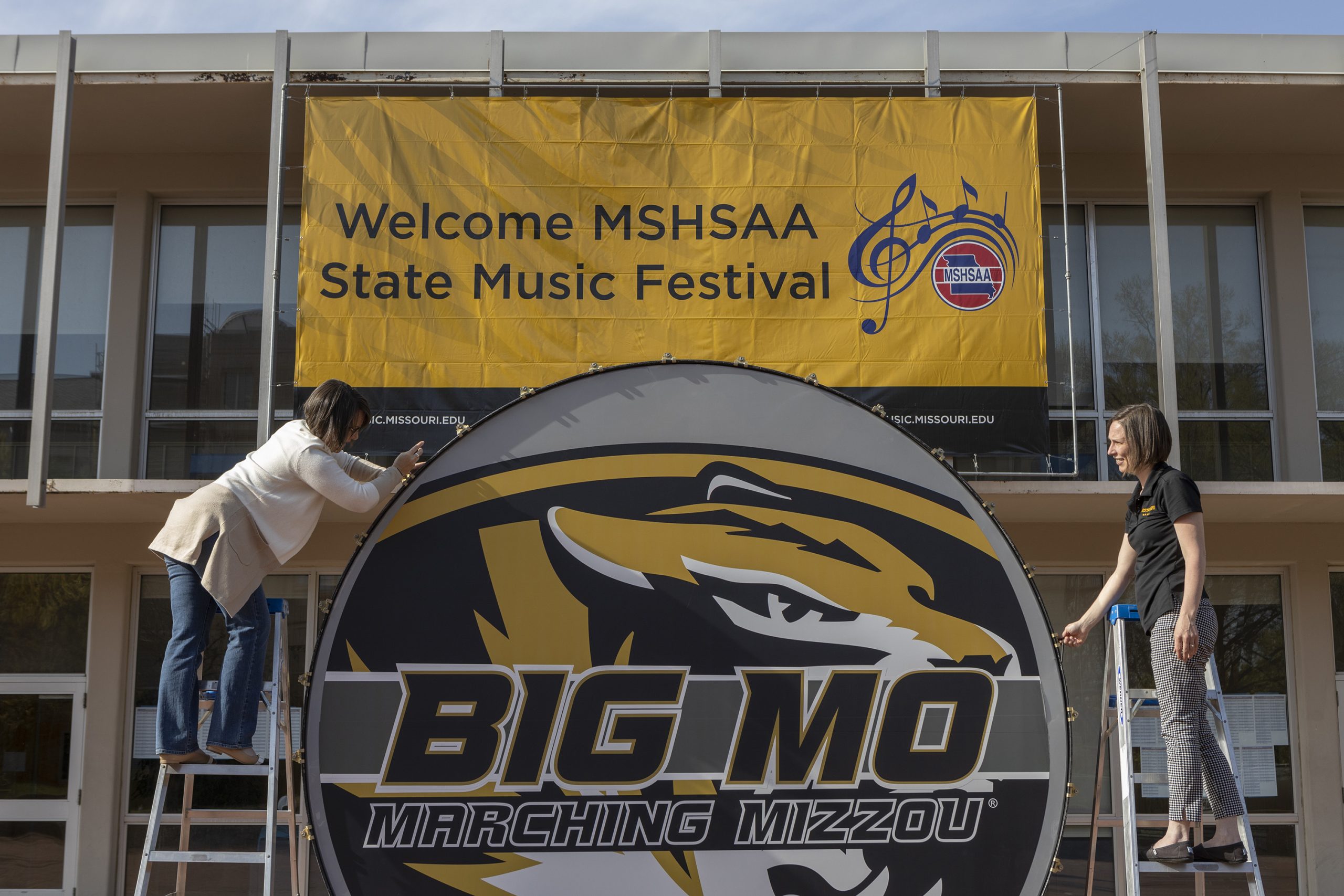 Black & Gold Banner for MSHSAA State Music Festival