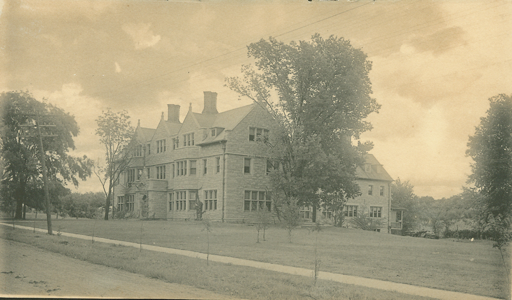 Read Hall in 1901