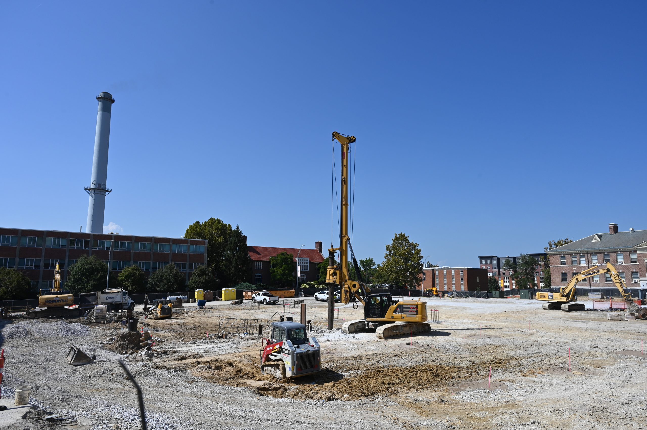 Construction at Energy Innovation Center